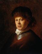 Jan lievens Portrait of Rembrandt van Rijn